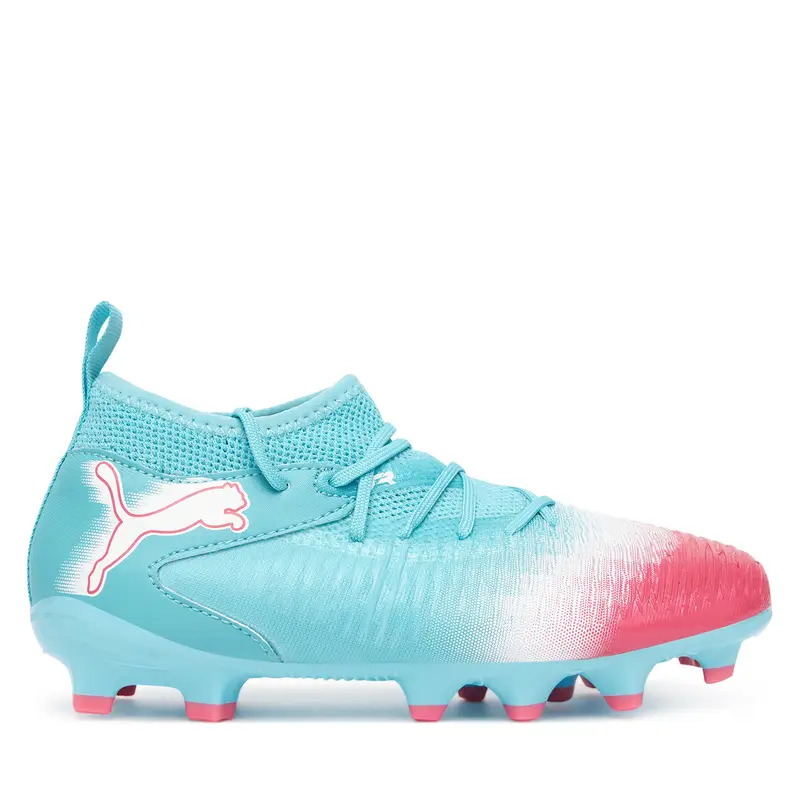 Scarpe da calcio Puma Future 8 Match Re-Charge Fg/Ag Jr 108762 01 Celeste