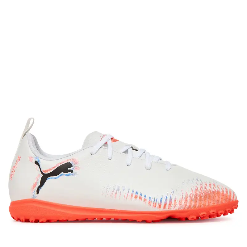 Scarpe da calcio Puma Future 8 Play Tt Jr 108626 01 Bianco