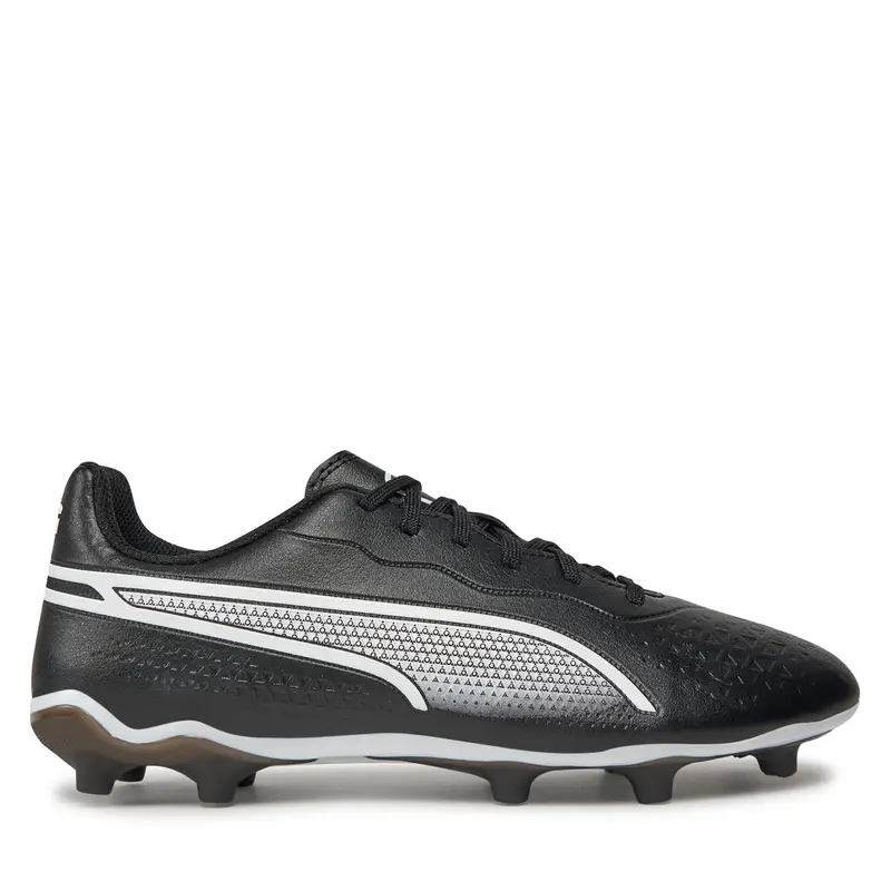 Scarpe da calcio Puma King Match Fg/Ag Jr 107573 01 Nero
