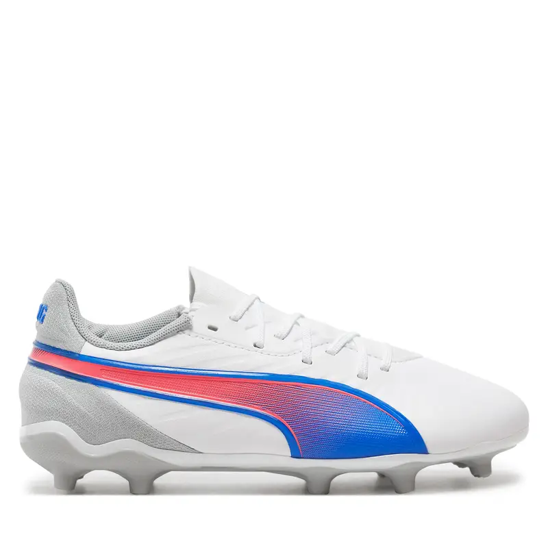 Scarpe da calcio Puma KING MATCH FG/AG Jr 108048 Bianco