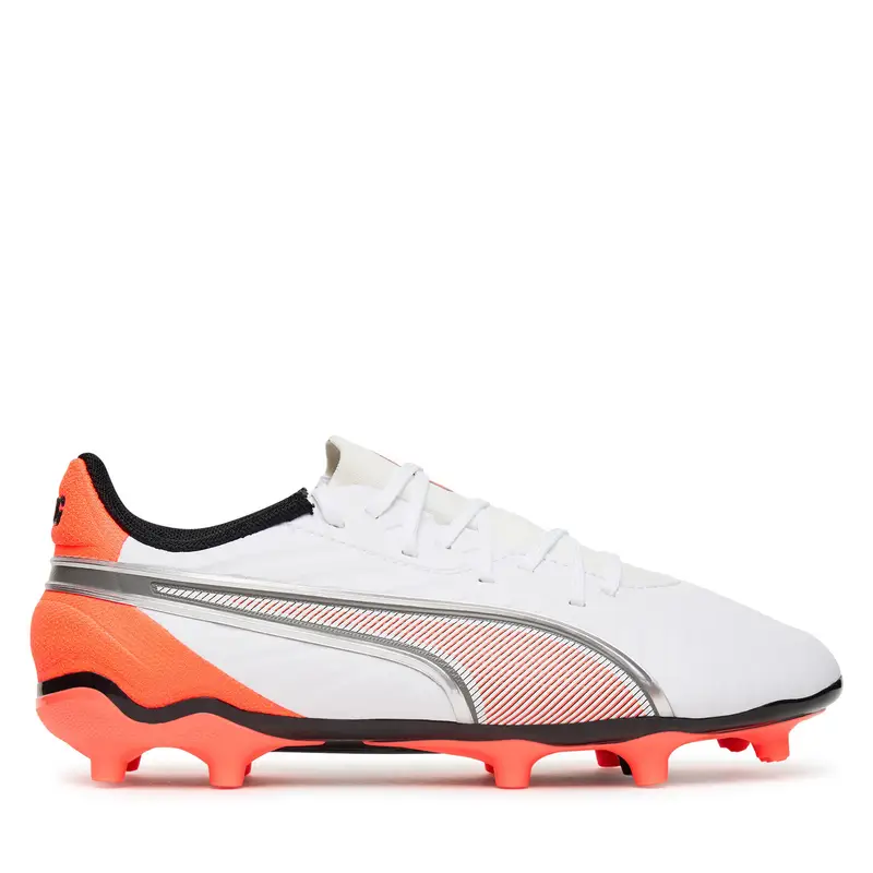 Scarpe da calcio Puma King Match Fg/Ag Jr 108837 01 Bianco
