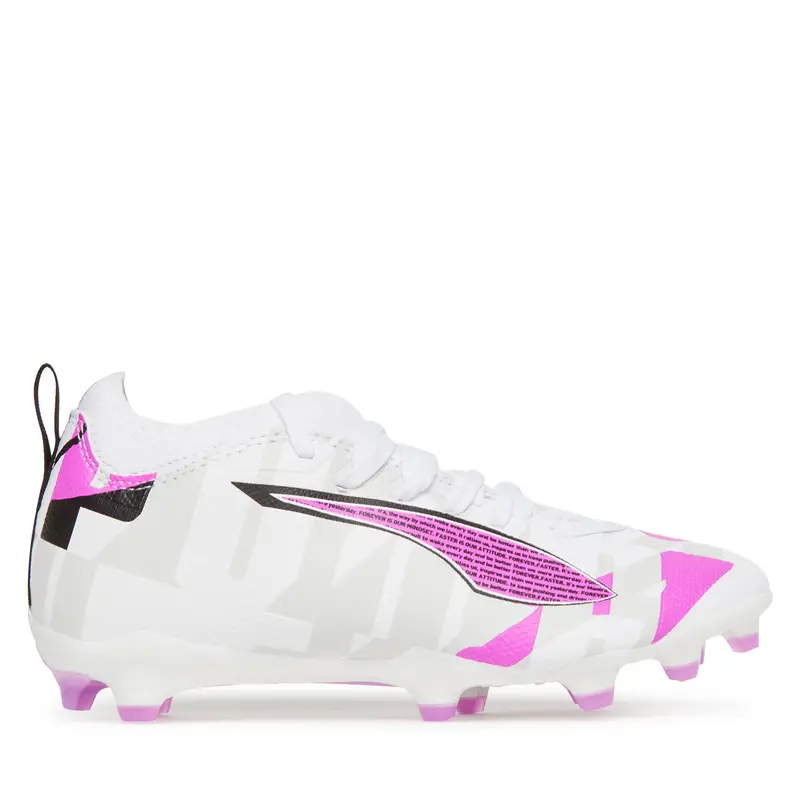 Scarpe da calcio Puma Ultra 5 Match Forever Fg/Ag Jr 108413 01 Bianco