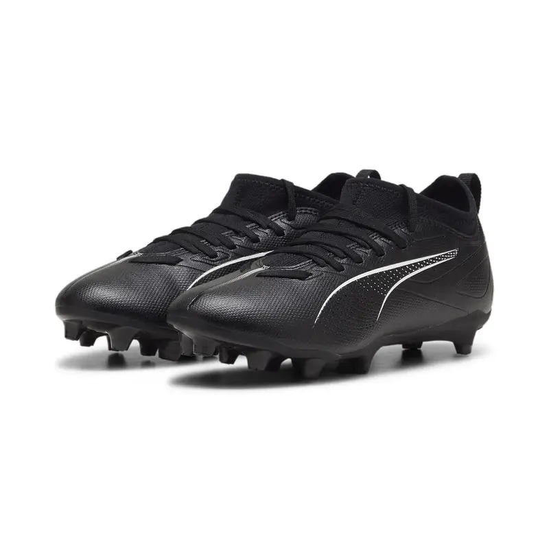 Scarpe da calcio ULTRA 5 MATCH FG/AG per ragazzi PUMA Black White | Puma Nero