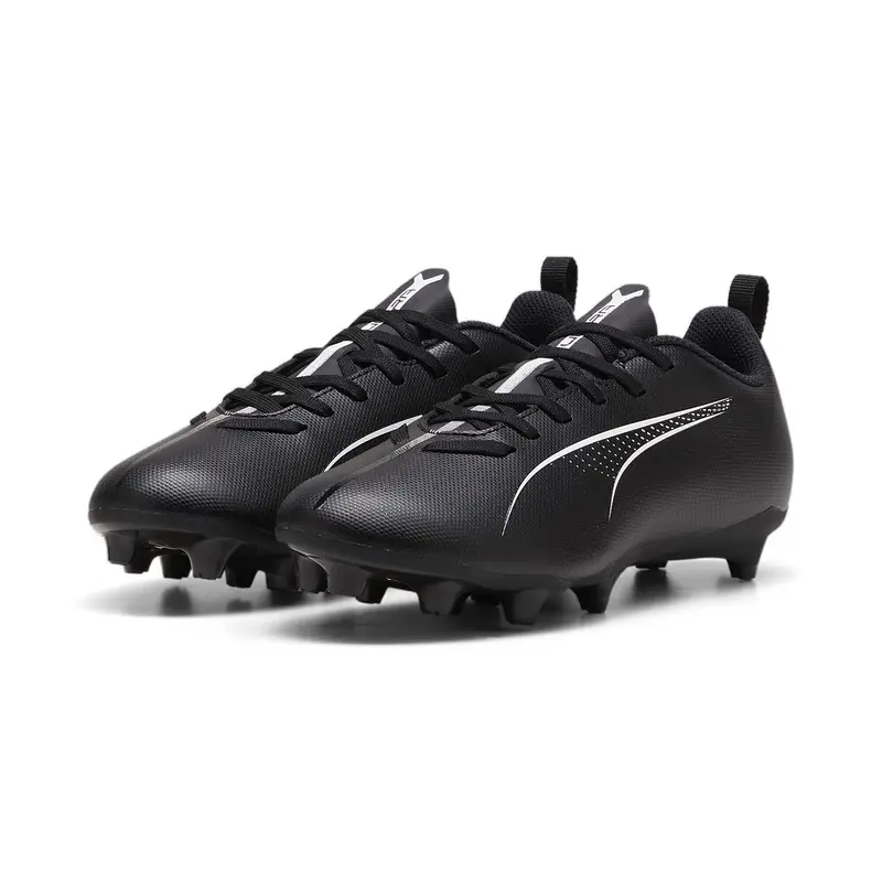 Scarpe da calcio ULTRA 5 PLAY FG/AG per ragazzi PUMA Black White | Puma Nero