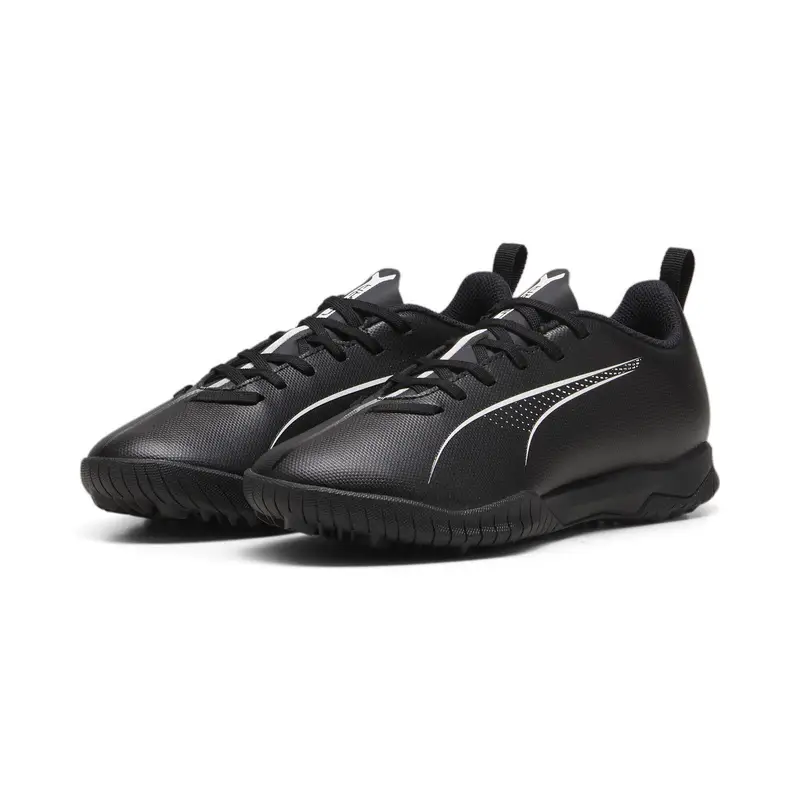 Scarpe da calcio ULTRA 5 PLAY TT per ragazzi PUMA Black White | Puma Nero