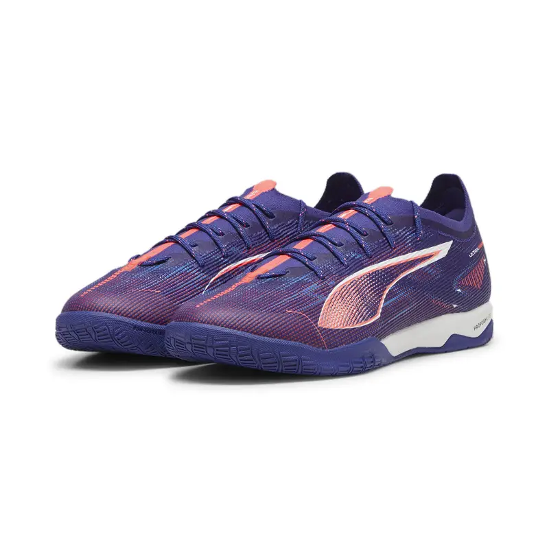 Scarpe da calcio ULTRA 5 PRO COURT PUMA Lapis Lazuli White Sunset Glow Blue Pink | Puma Bianco