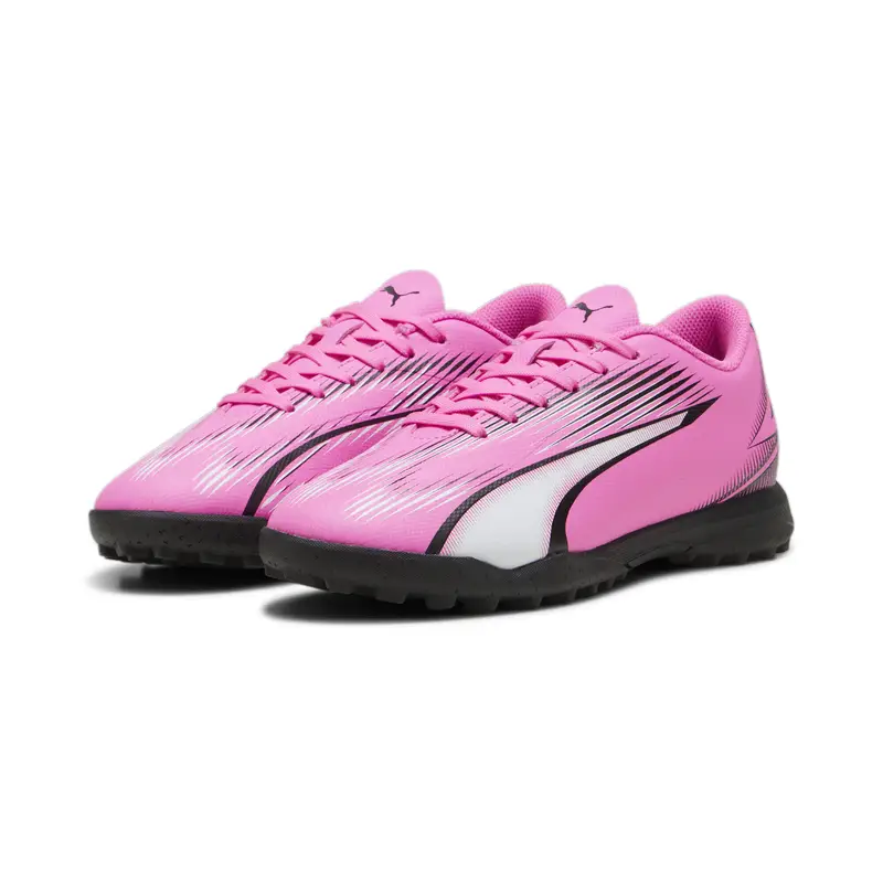 Scarpe da calcio ULTRA PLAY TT da ragazzi PUMA Poison Pink White Black | Puma Rosa