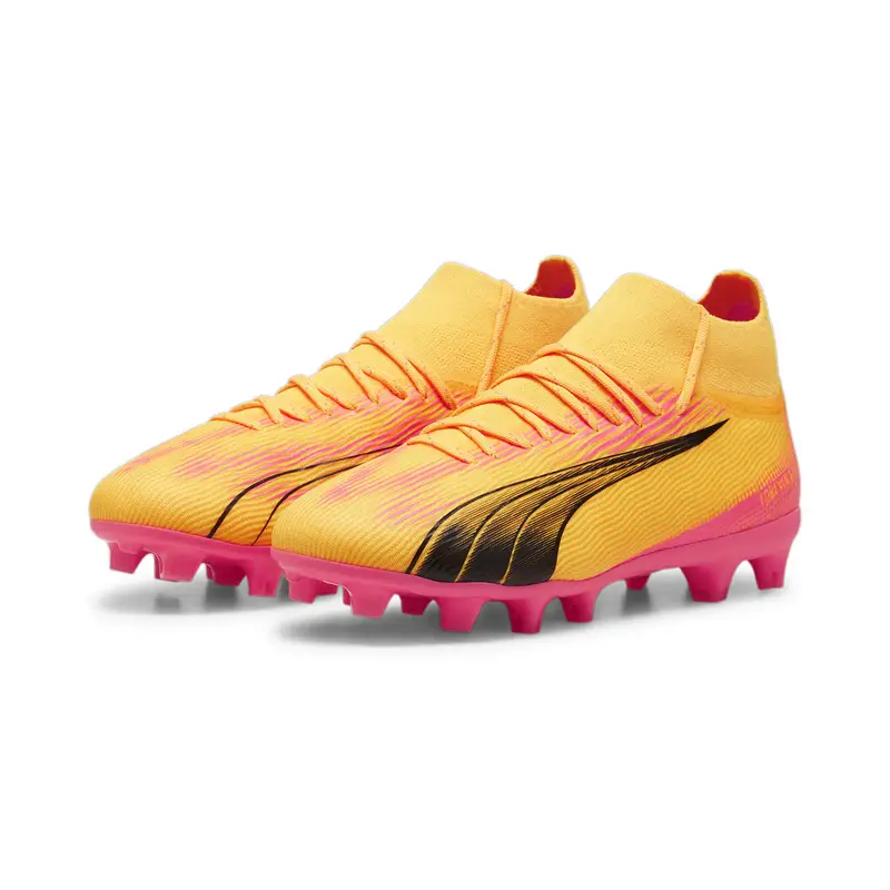 Scarpe da calcio ULTRA PRO FG/AG da ragazzi PUMA | Puma Nero