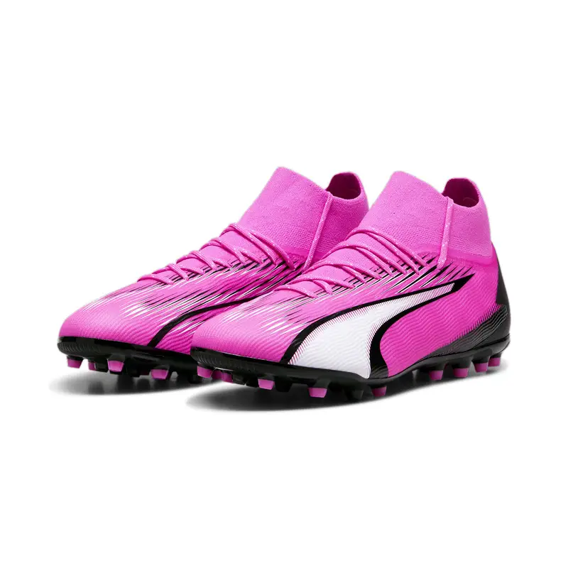 Scarpe da calcio ULTRA PRO MG PUMA Poison Pink White Black | Puma Rosa