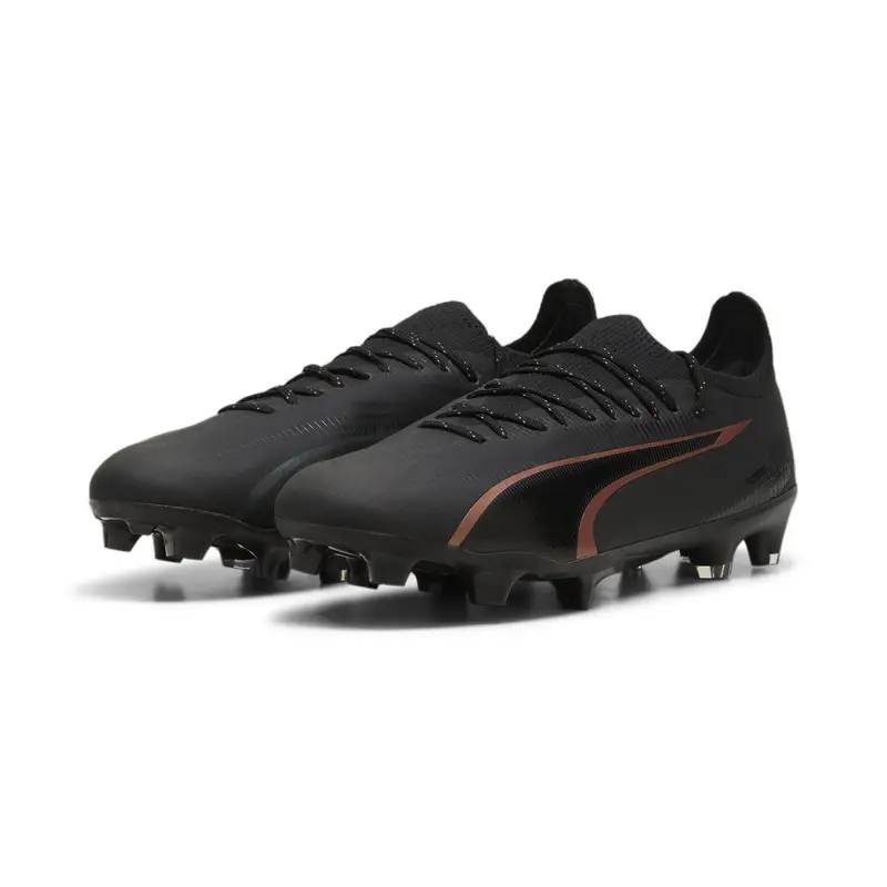 Scarpe da calcio ULTRA ULTIMATE FG/AG PUMA Black Copper Rose Metallic | Puma Nero