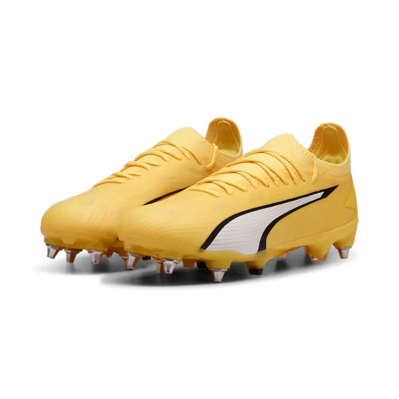 Scarpe da calcio ULTRA ULTIMATE MxSG da uomo PUMA Yellow Blaze White Black | Puma Giallo