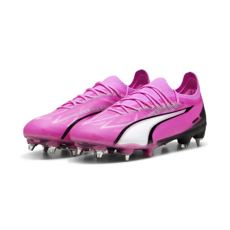 Scarpe da calcio ULTRA Ultimate MxSG PUMA Poison Pink White Black | Puma Rosa