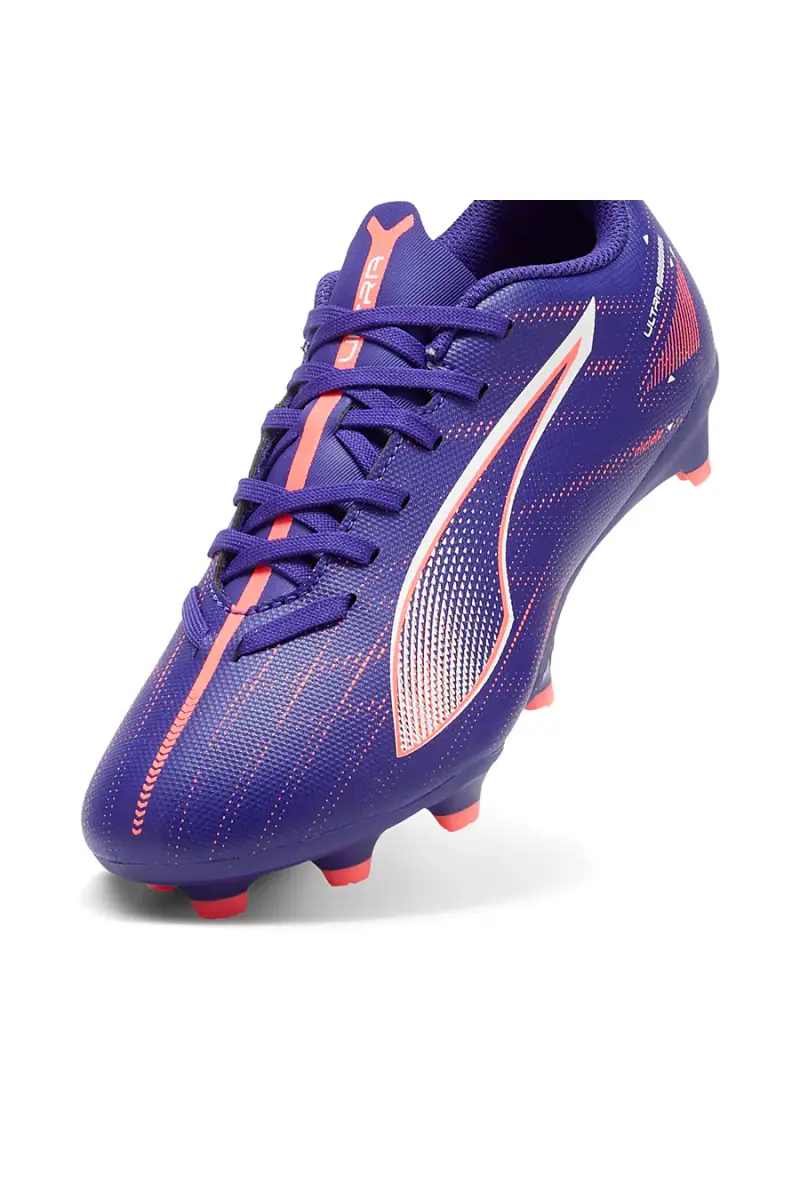 Scarpe da Calcio Viola da Bimbi Puma Ultra 5 Play FG/AG Jr [BLU miniatura 5