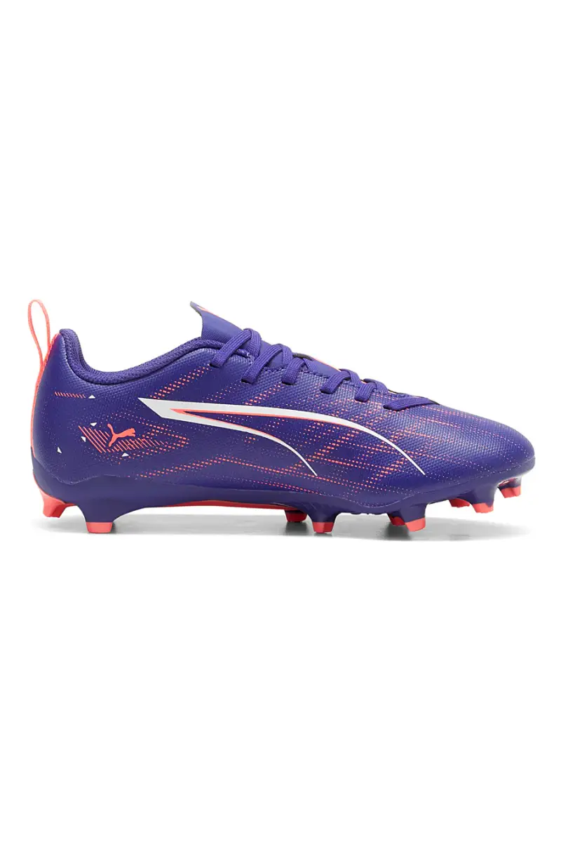 Scarpe da Calcio Viola da Bimbi Puma Ultra 5 Play FG/AG Jr [BLU