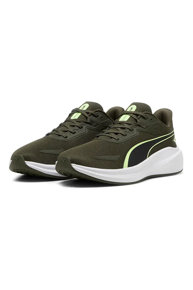 Puma Sneakers Skyrocket Lite Verde con Suola Bianca miniatura 2