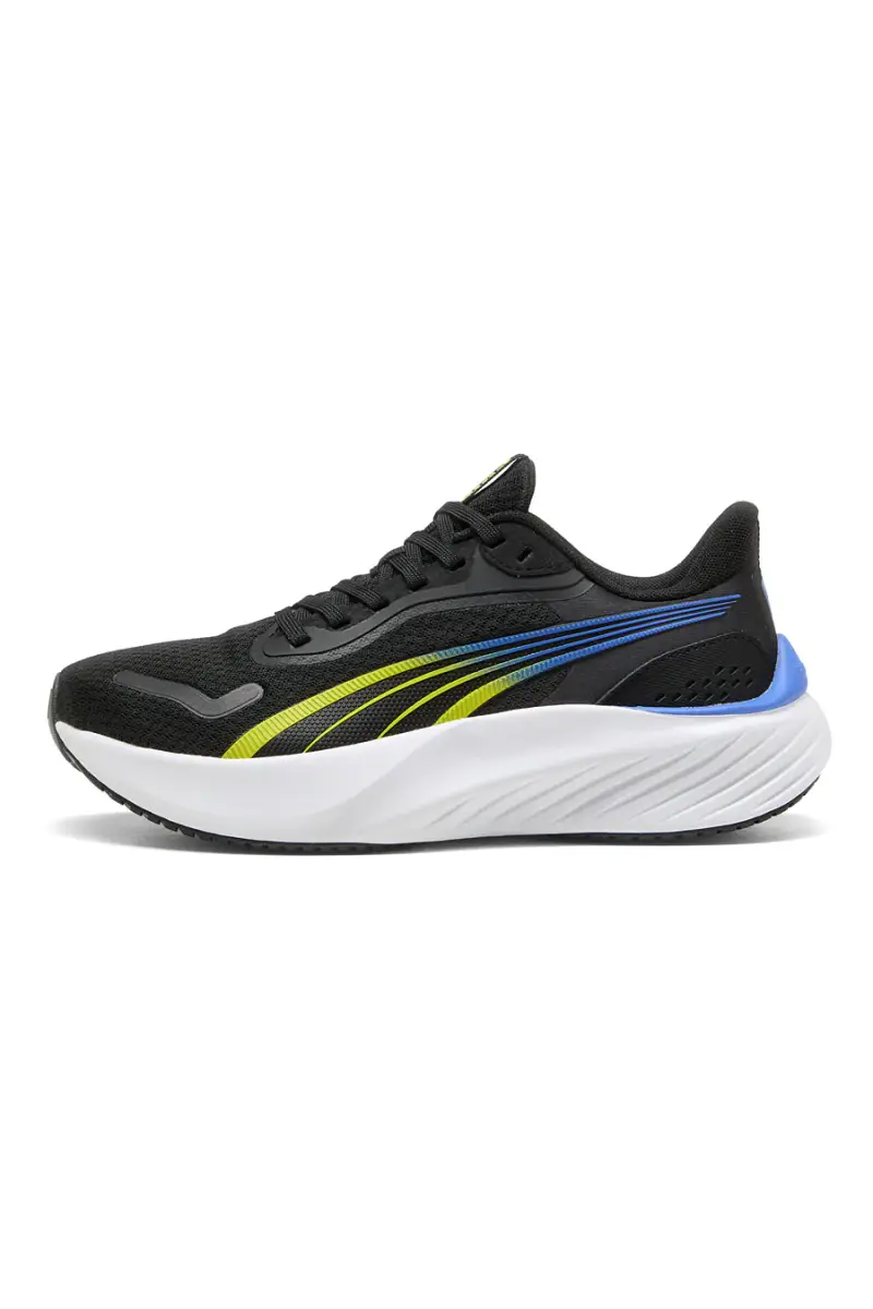 Scarpe da ginnastica Nere verdi blu running leggere Puma Pounce Lite Jr [NERO]