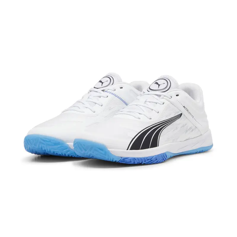 Scarpe da indoor Accelerate Turbo unisex PUMA White Bluemazing Blue | Puma Bianco