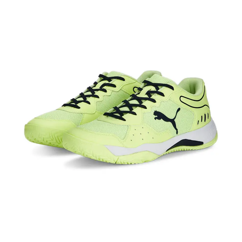 Scarpe da padel Solarsmash RCT PUMA Fast Yellow Navy White Blue | Puma Bianco
