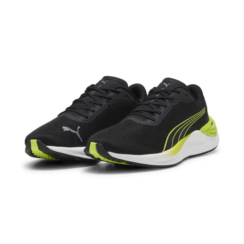 Scarpe da running Electrify NITRO™ 3 da uomo PUMA Black Lime Pow Green | Puma Nero