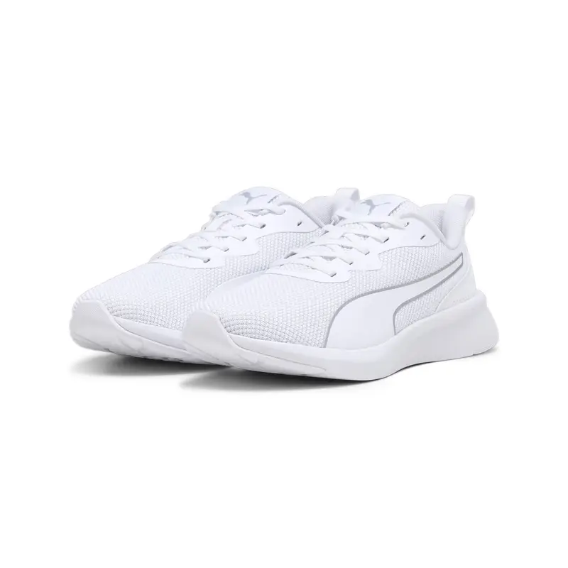 Scarpe da running Flyer Lite Mesh PUMA White Silver Metallic | Puma Bianco