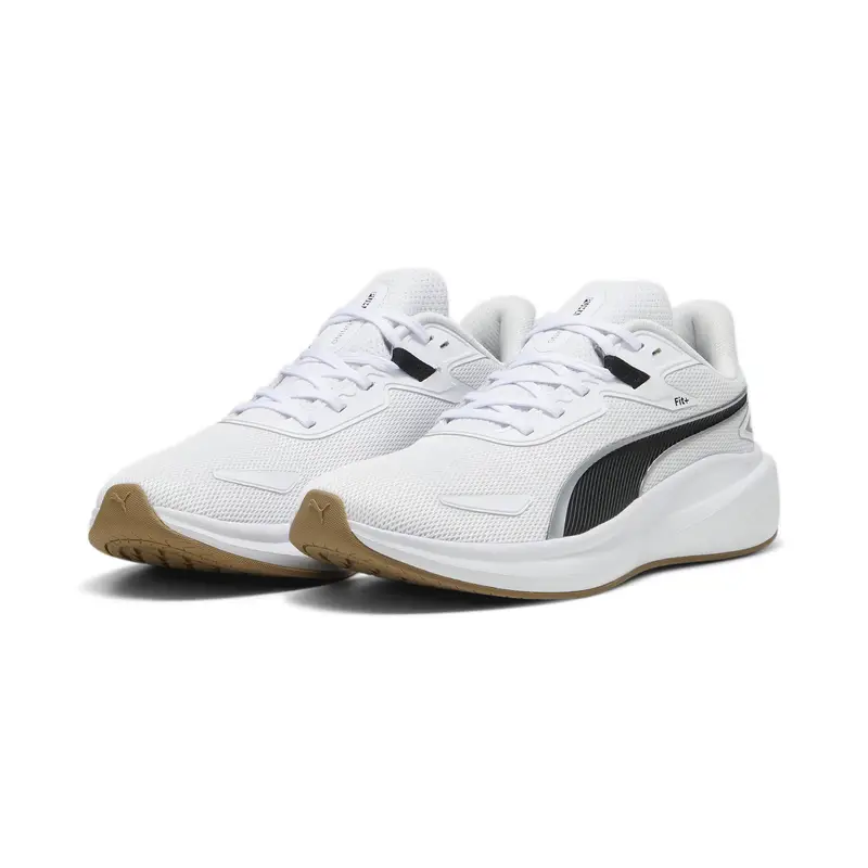 Scarpe da running Lite Skyrocket PUMA White Black Silver Metallic | Puma Bianco