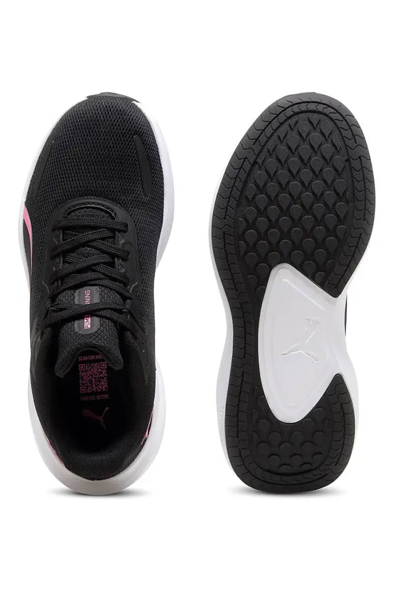 Scarpe da Running Nere Con Dettagli Rosa Puma Skyrocket Lite [NERO miniatura 4