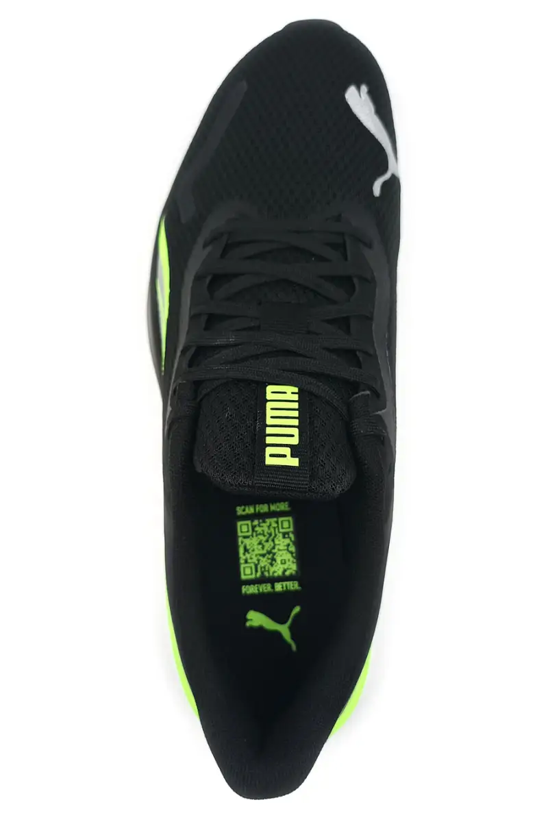 Scarpe da Running Nere e Lime Puma Pounce Lite [NERO miniatura 5