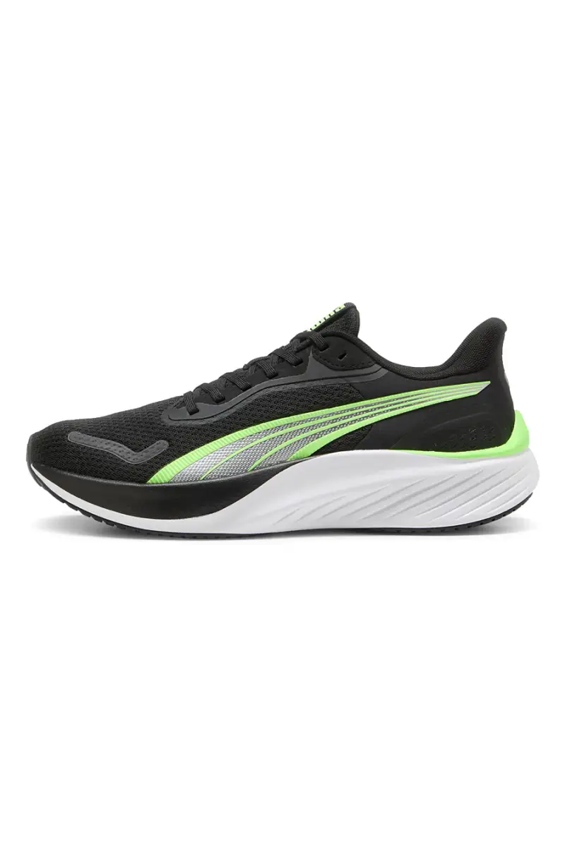 Scarpe da Running Nere e Lime Puma Pounce Lite [NERO