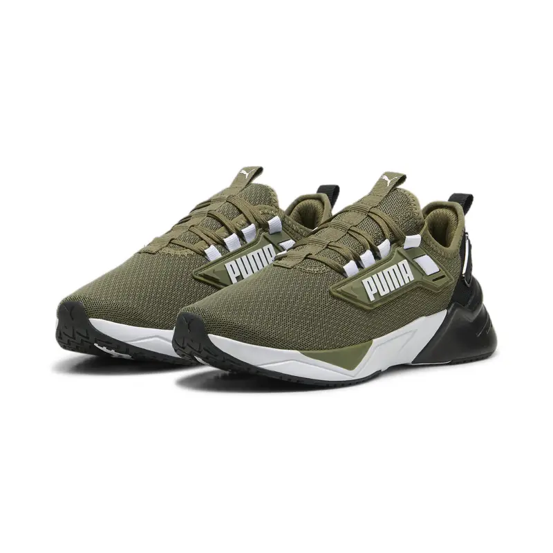 Scarpe da running Retaliate 3 per ragazzi PUMA Olive White Black Green | Puma Verde