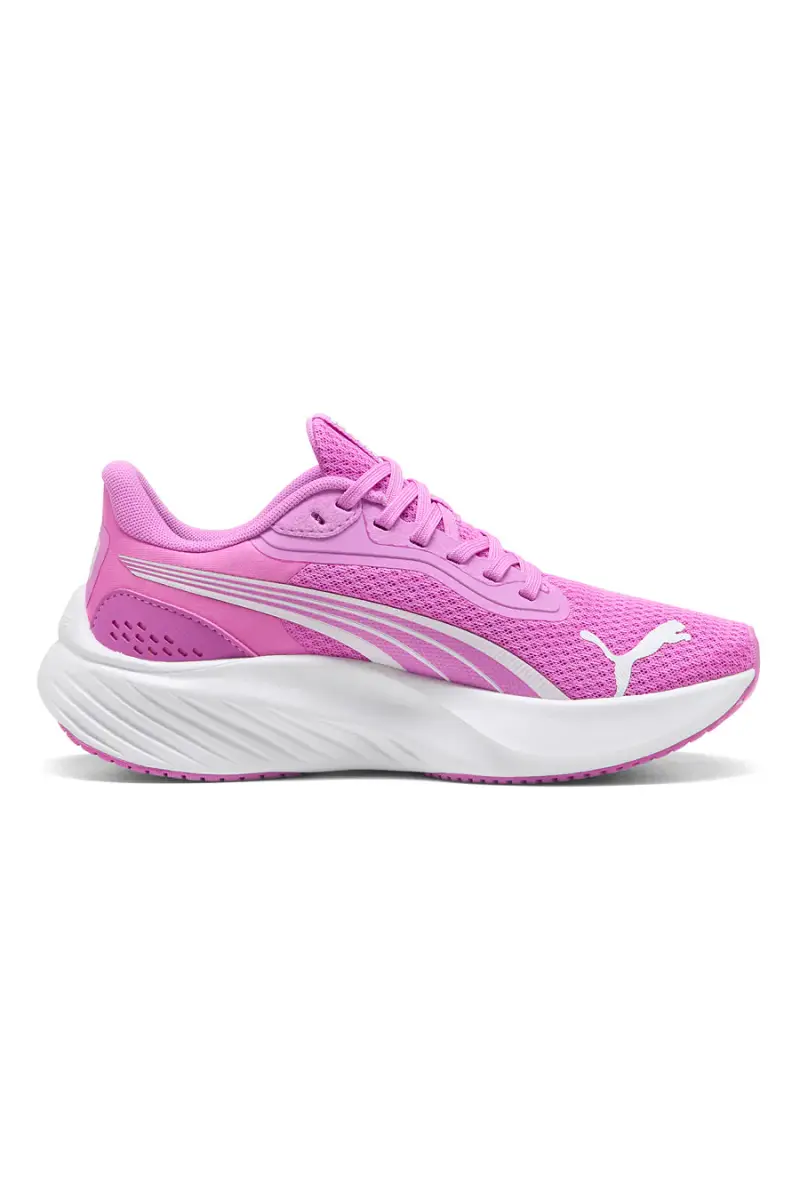 Scarpe da running Rosa mesh traspirante ammortizzate Puma Pounce Lite Jr [BIANCO ORCHIDEA] miniatura 4