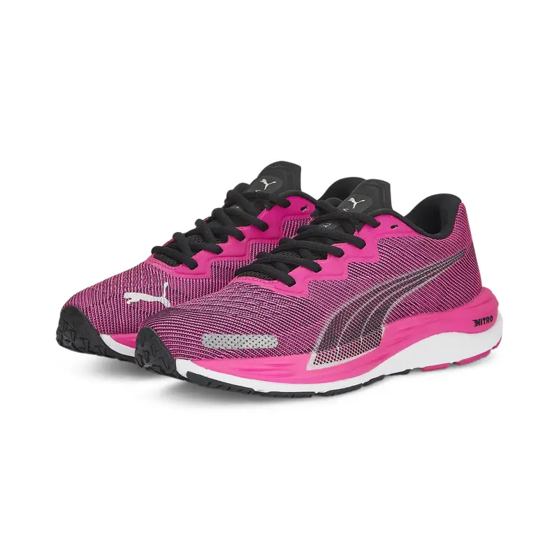 Scarpe da running Velocity Nitro 2 Donna PUMA Ravish Black Pink | Puma Rosa