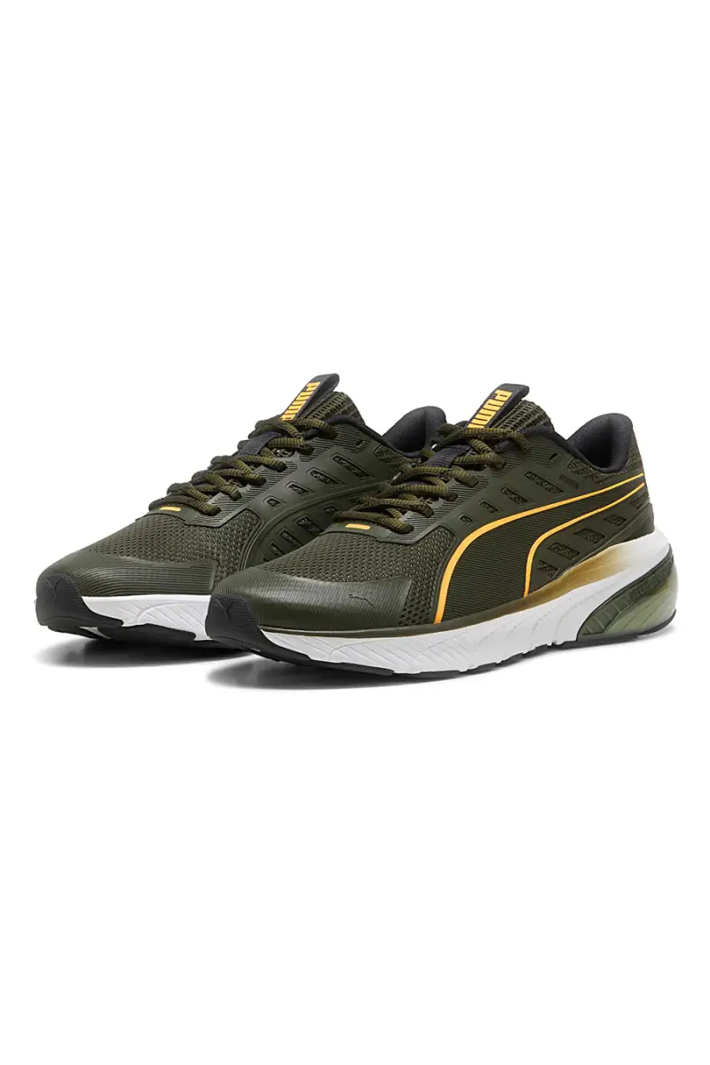 Scarpe da running verde oliva PUMA Cell Glare [VERDE] miniatura 3