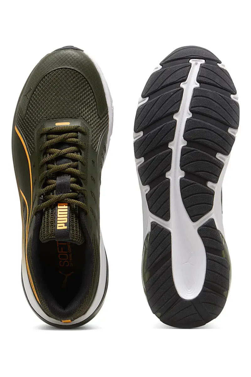 Scarpe da running verde oliva PUMA Cell Glare [VERDE] miniatura 5