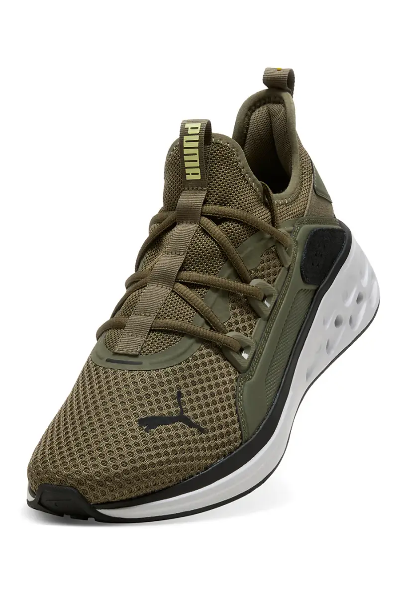 Scarpe da running verdi comfort Softride Puma Softride Frequence Street [VERDE] miniatura 3