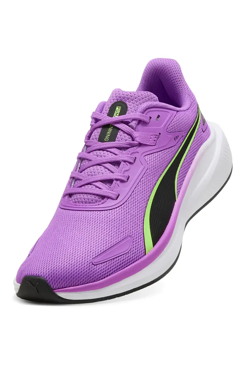 Scarpe da Running Viola e Bianche con Tomaia in Mesh PUMA Skyrocket Lite [MAGENTA] miniatura 4