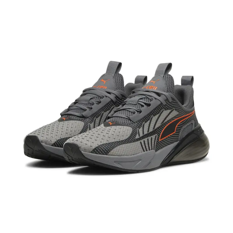 Scarpe da running X-Cell Action PUMA Cool Dark Gray Black Flame Flicker Orange | Puma Grigio
