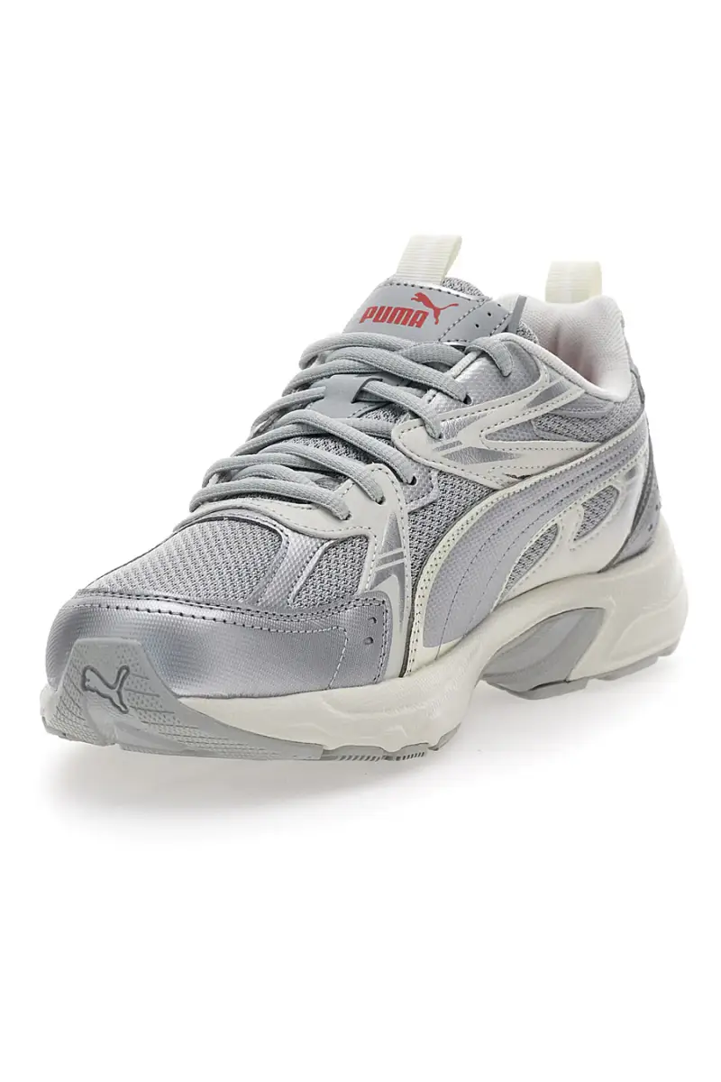Scarpe Fitness Bianche e Argento Puma Milenio Tech [GRIGIO] miniatura 3