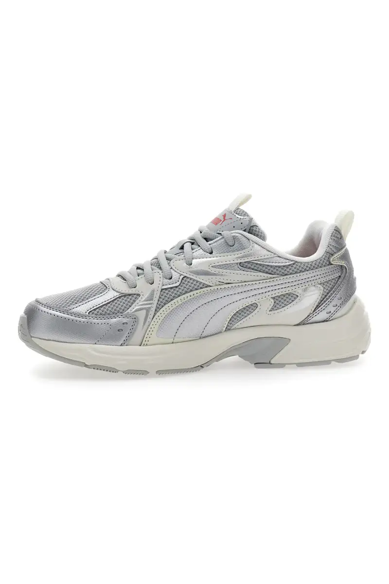 Scarpe Fitness Bianche e Argento Puma Milenio Tech [GRIGIO] miniatura 4