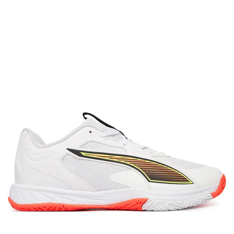 Scarpe indoor Puma Accelerate Pro 4 Game On 108889 01 Bianco