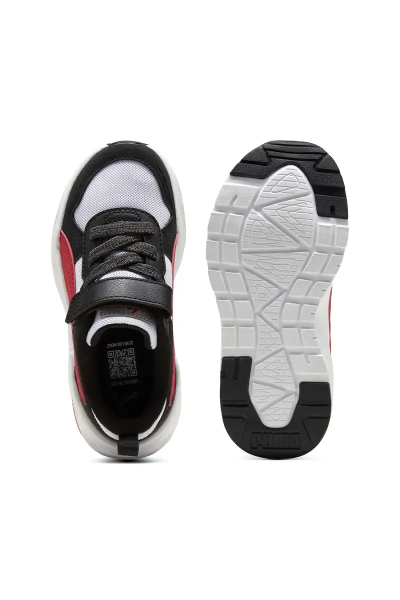 Scarpe nere con chiusura a strappo Puma Trinity 2 LT Mid 90s AC+ PS [BIANCO miniatura 3