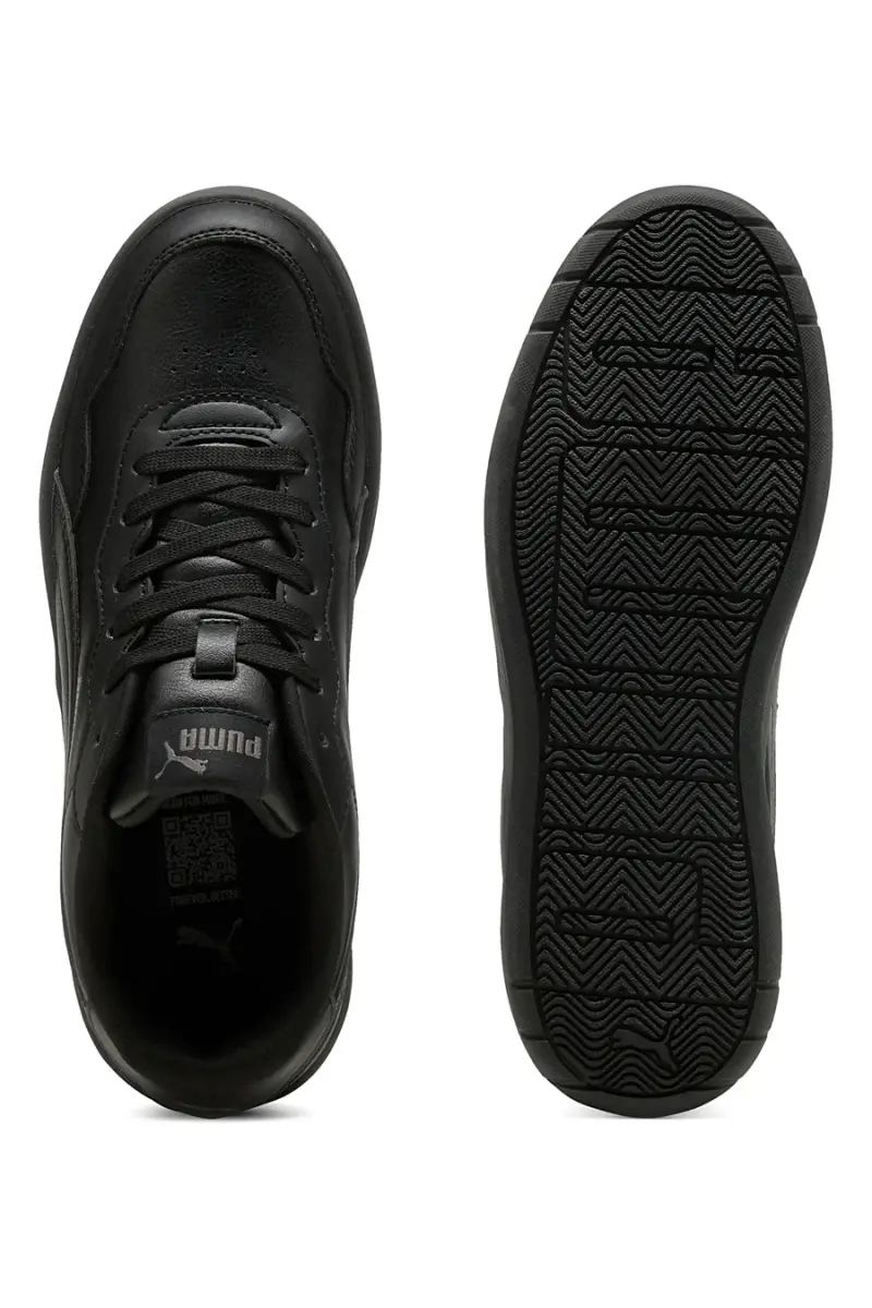 Scarpe nere con suola platform Puma Court Lally Skye [NERO] miniatura 4