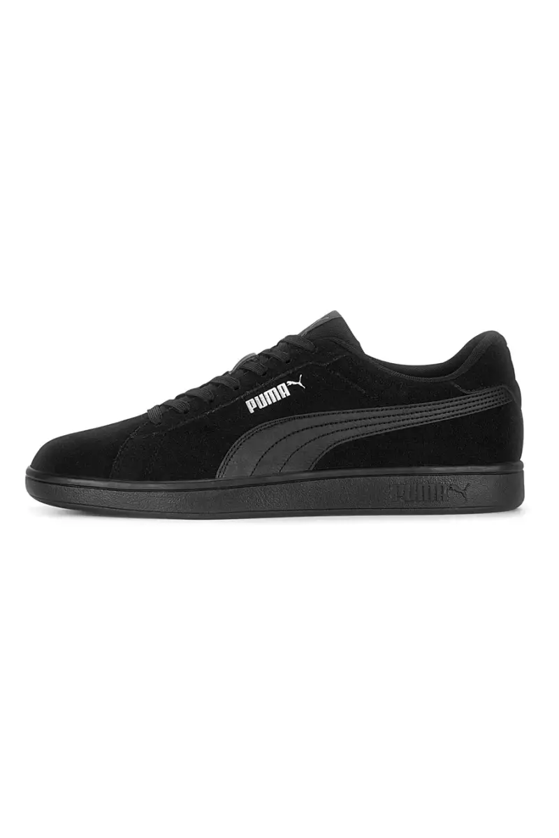 Scarpe nere in pelle scamosciata con soletta SoftFoam+ Puma Smash 3.0 [NERO]
