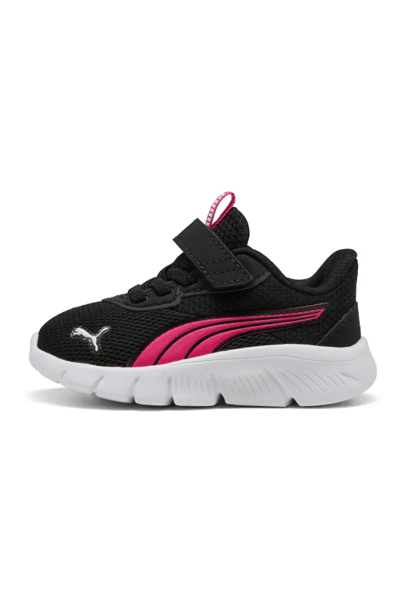 Scarpe nere rosa con chiusura a strappo Puma FlexFocus Modern AC+ Inf [NERO]