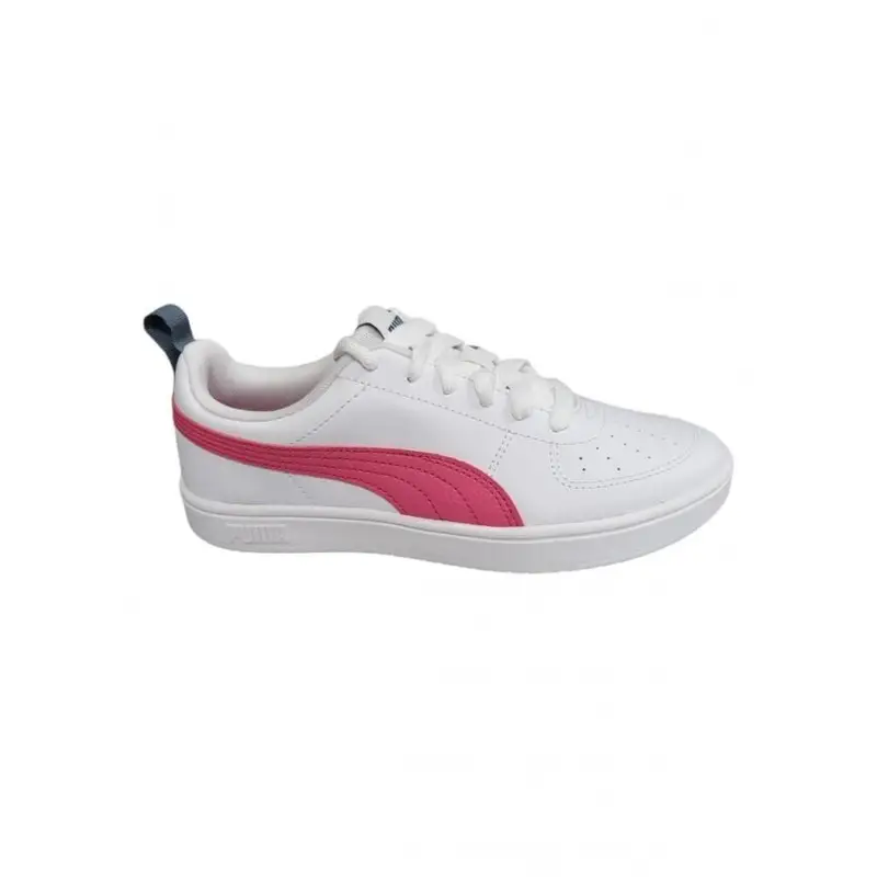 Scarpe puma donna rickie jr-pelle-bianco/rosa-- | Puma