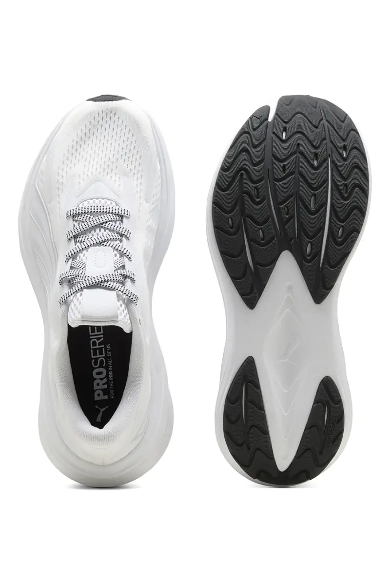 Scarpe running bianche in mesh con ammortizzazione Profoam Puma Maxima Pro [BIANCO miniatura 5