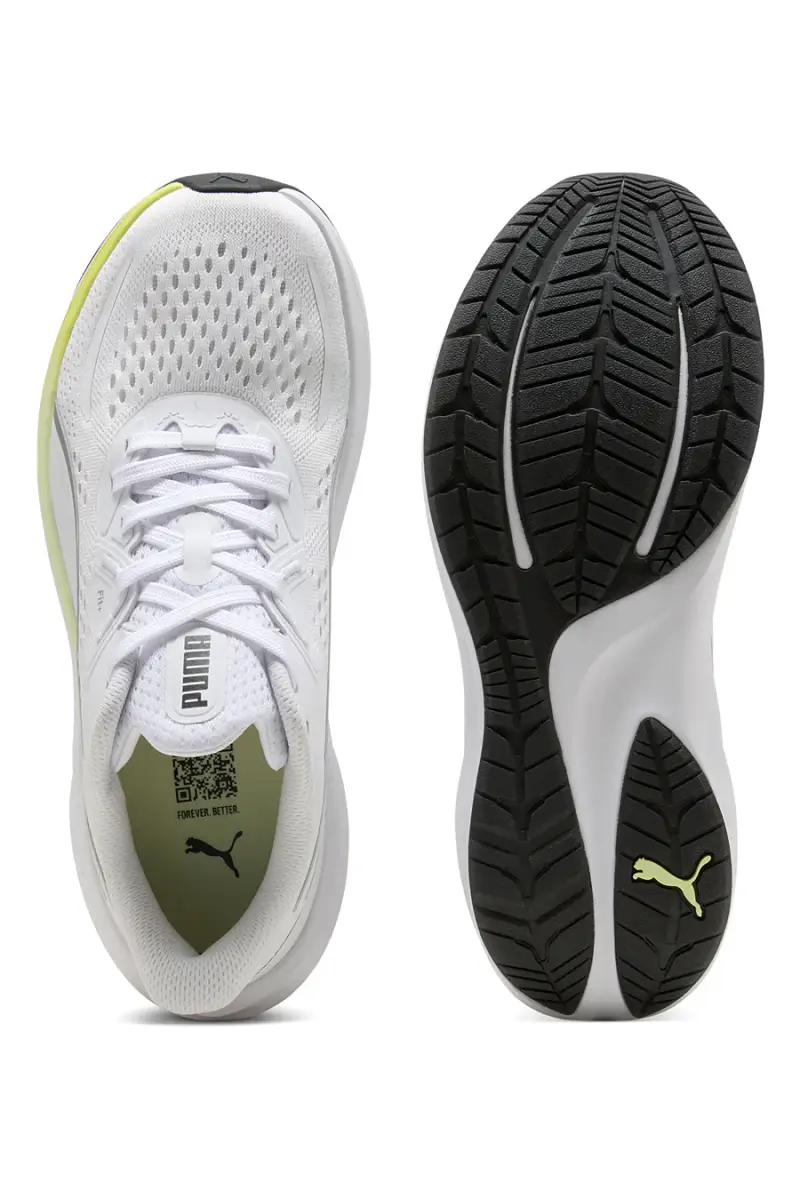 Scarpe running Bianco ammortizzate leggere Puma Skyrocket Lite 2 [BIANCO] miniatura 4