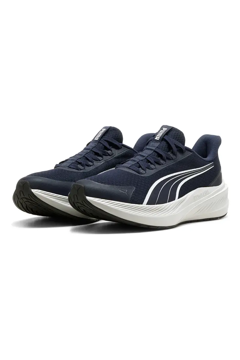 Scarpe running blu navy con tecnologia Sliptech e tomaia in mesh Puma Dasher Lite SlipTech [NAVY] miniatura 2