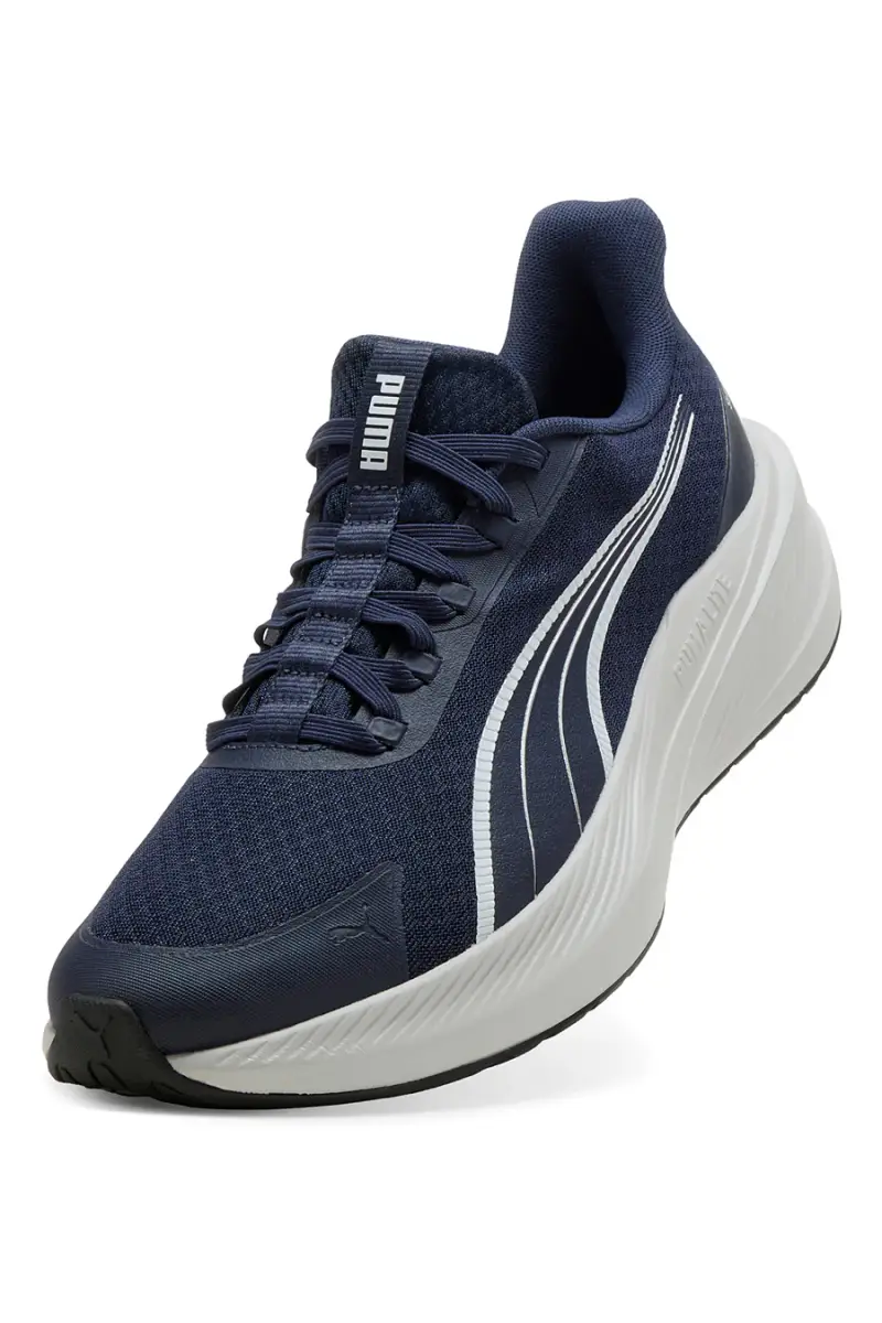 Scarpe running blu navy con tecnologia Sliptech e tomaia in mesh Puma Dasher Lite SlipTech [NAVY] miniatura 3