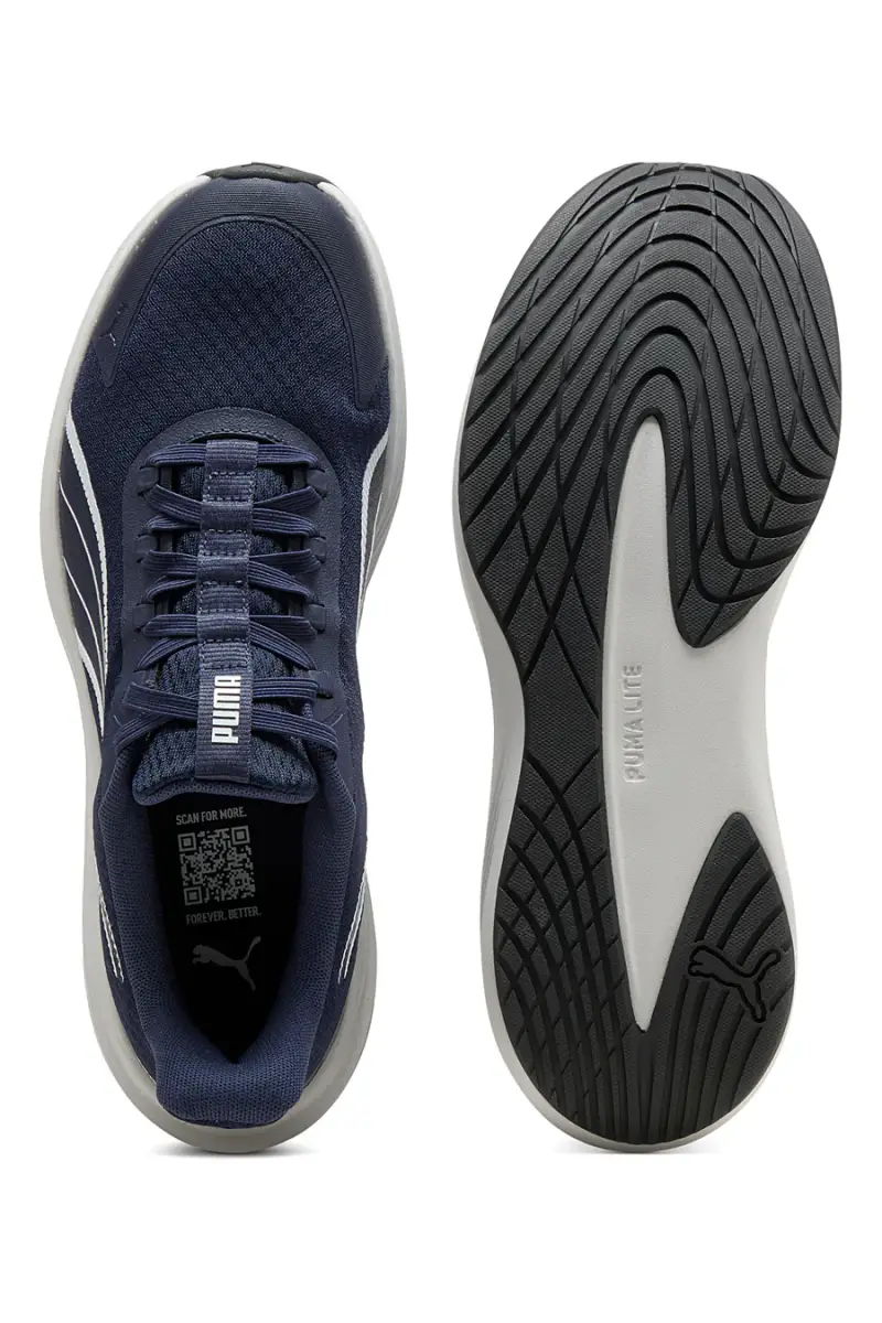 Scarpe running blu navy con tecnologia Sliptech e tomaia in mesh Puma Dasher Lite SlipTech [NAVY] miniatura 5