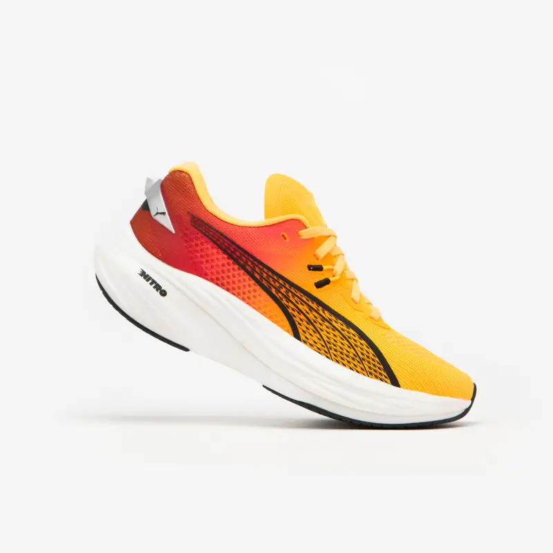 Scarpe running donna Puma DEVIATE NITRO 3 gialle | Puma Arancione